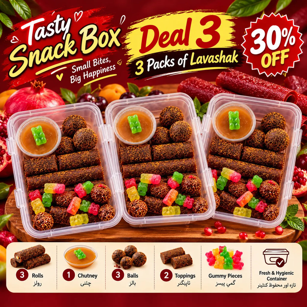Deal 3 - 30% off on 3 Packs of Persian Lavashak - Eagle Cart